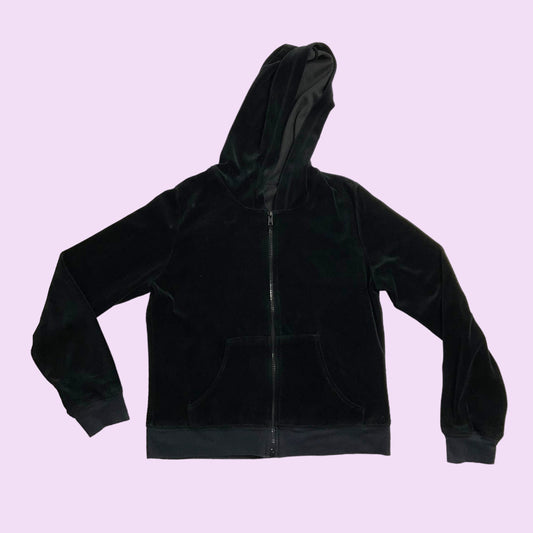 Vintage Y2K Velour Zip Up Jacket