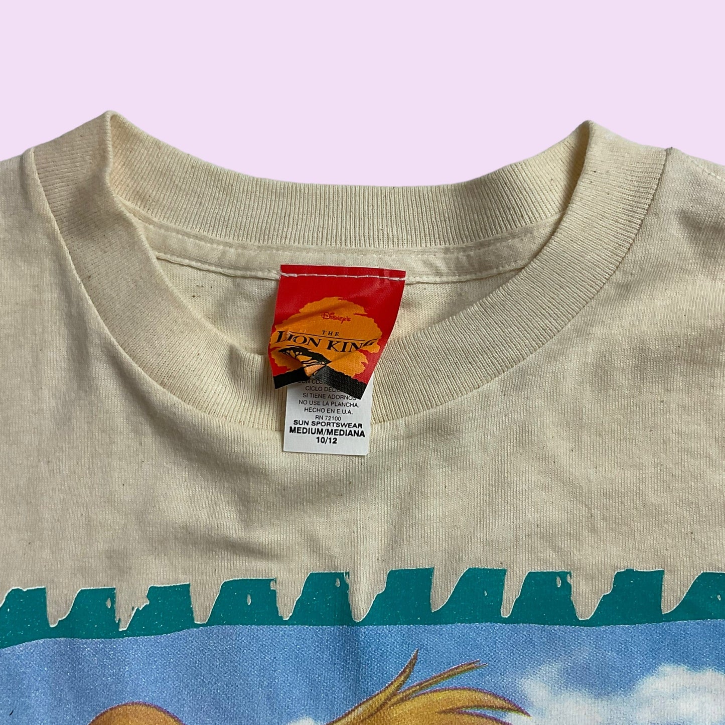 Vintage 90s Graphic Simba Disney Tee