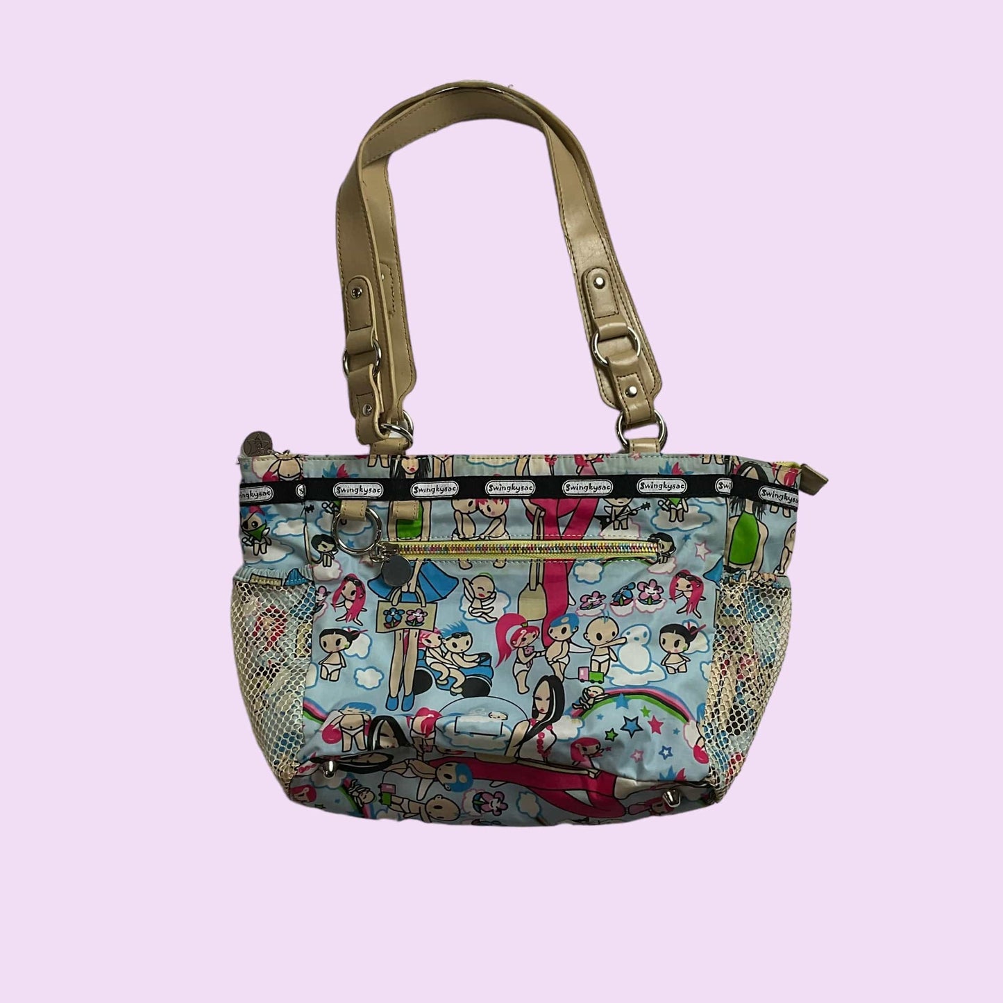 Y2K Swingkysac Graphic Handbag