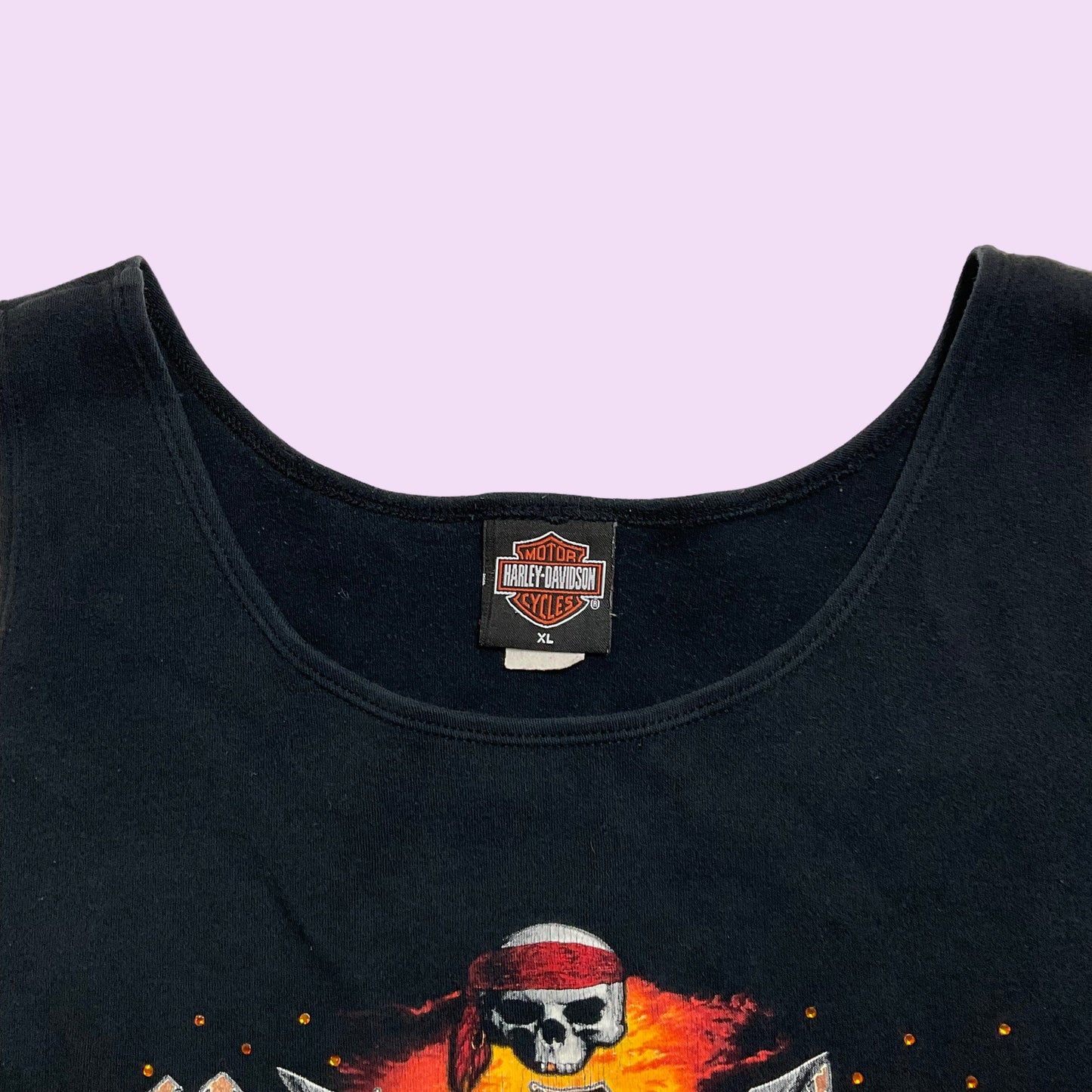 2000s Harley Davidson Graphic Tank Top