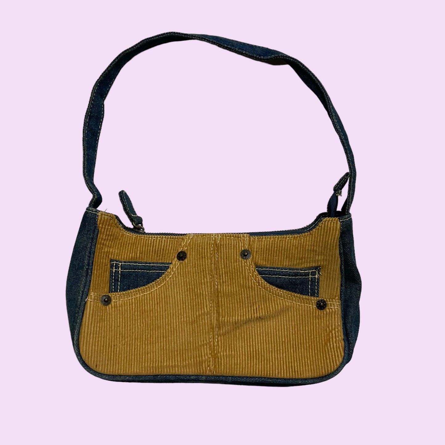 2000s Corduroy Jean Handbag