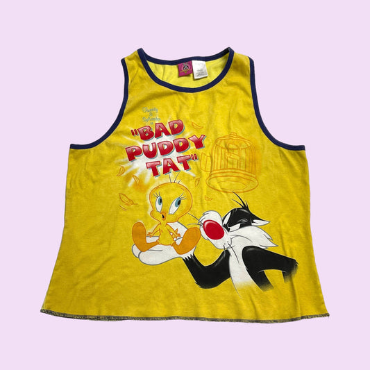 2000s Graphic Looney Tunes Tank Top