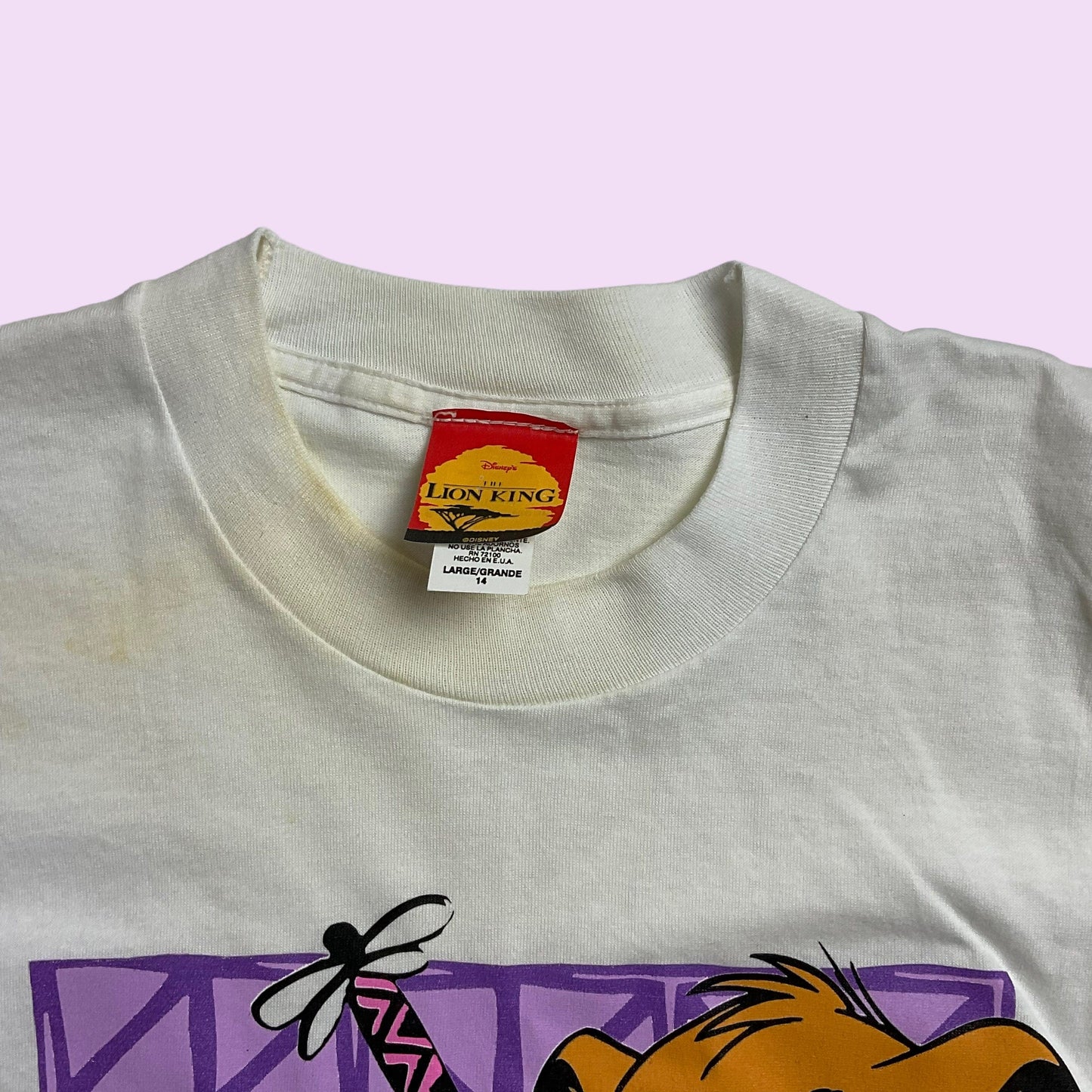 Vintage 90s Graphic Simba Disney Tee