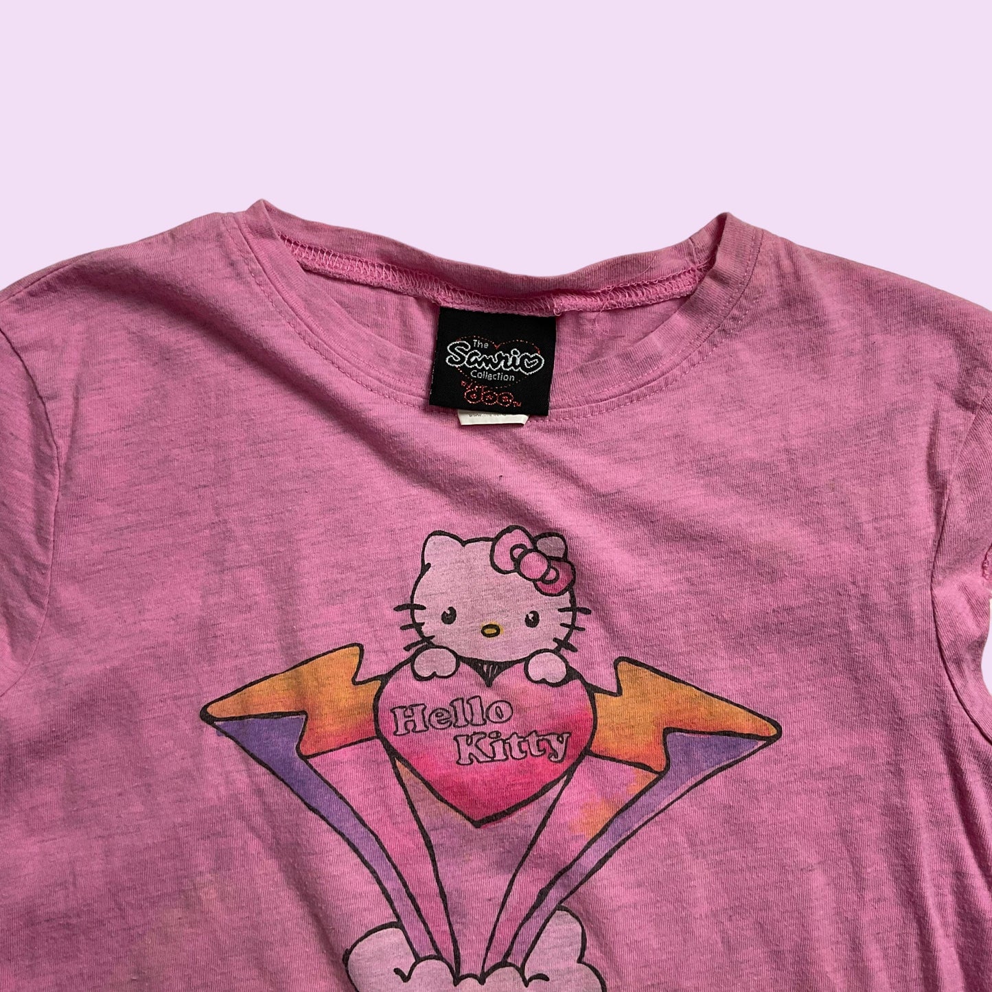 Vintage Y2K Sanrio By Doe Graphic Hello Kitty Top