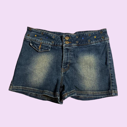 2000s Denim Route 66 Shorts