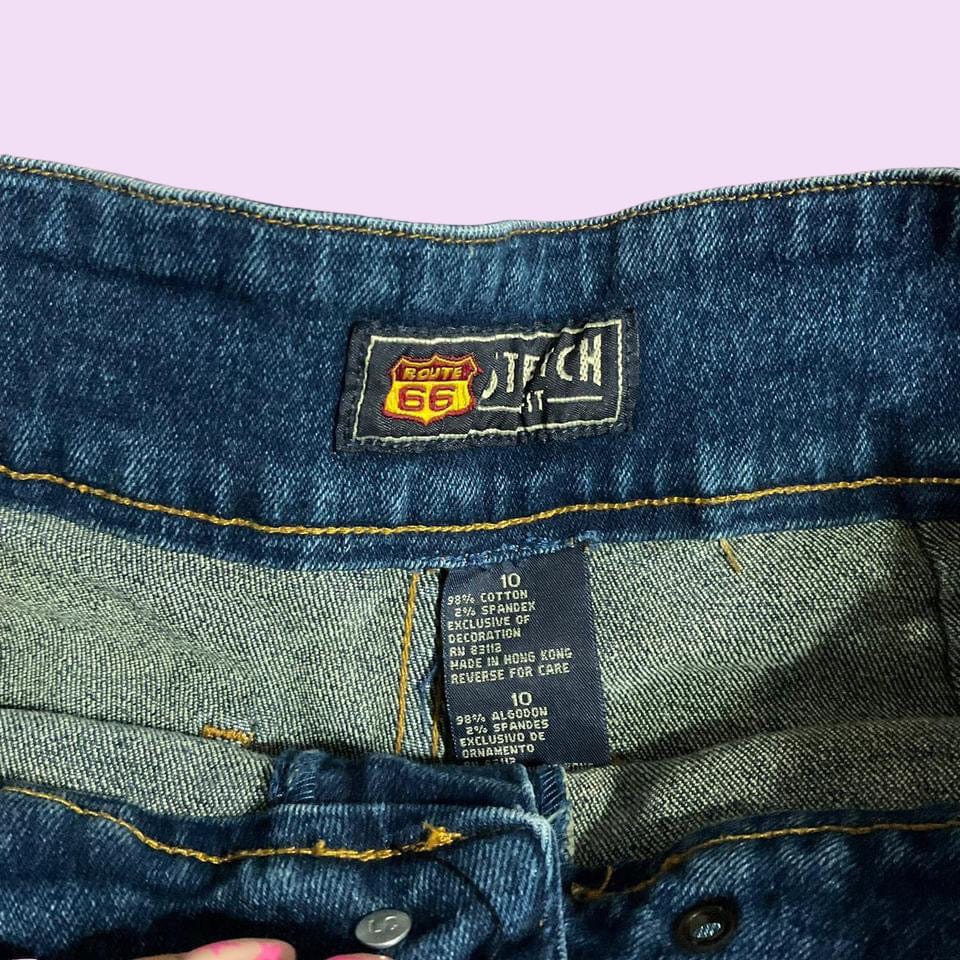 2000s Denim Route 66 Shorts