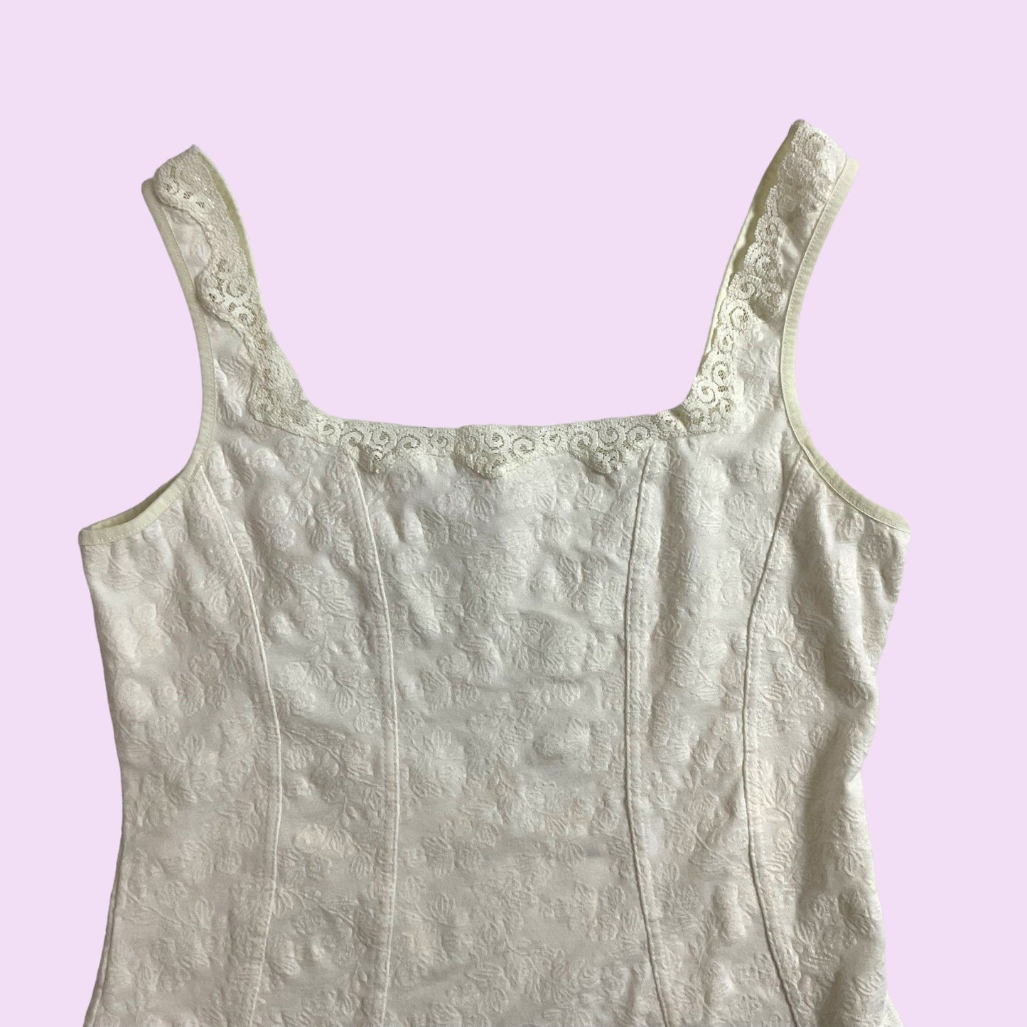 Vintage 90s Corset Like Top