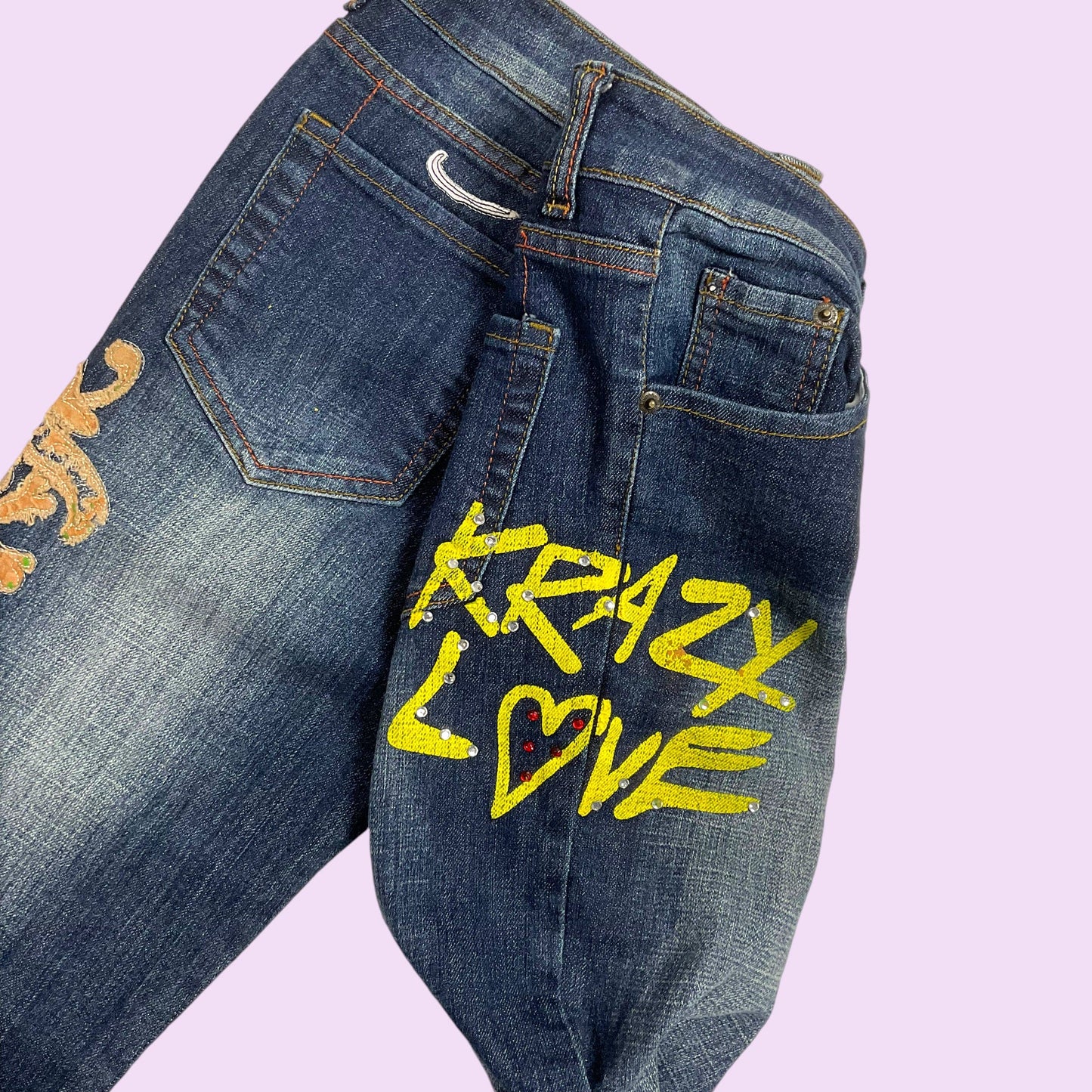 Vintage Y2K Graphic Ed Hardy Denim Jeans