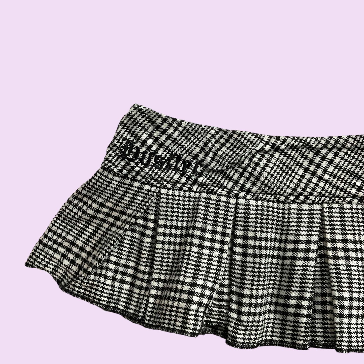 Y2K Plaid Pleated Hustler Mini Skirt