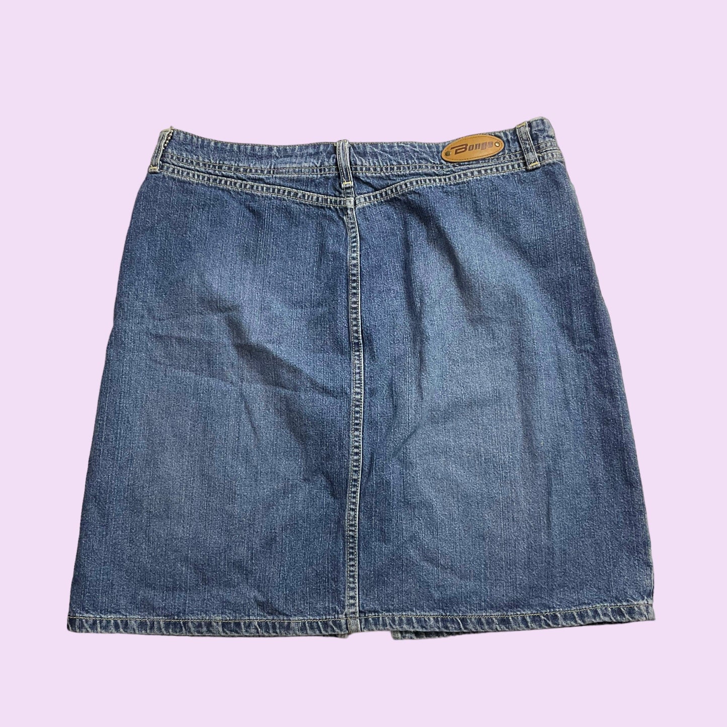 Vintage Y2K Bongo Midi Denim Skirt