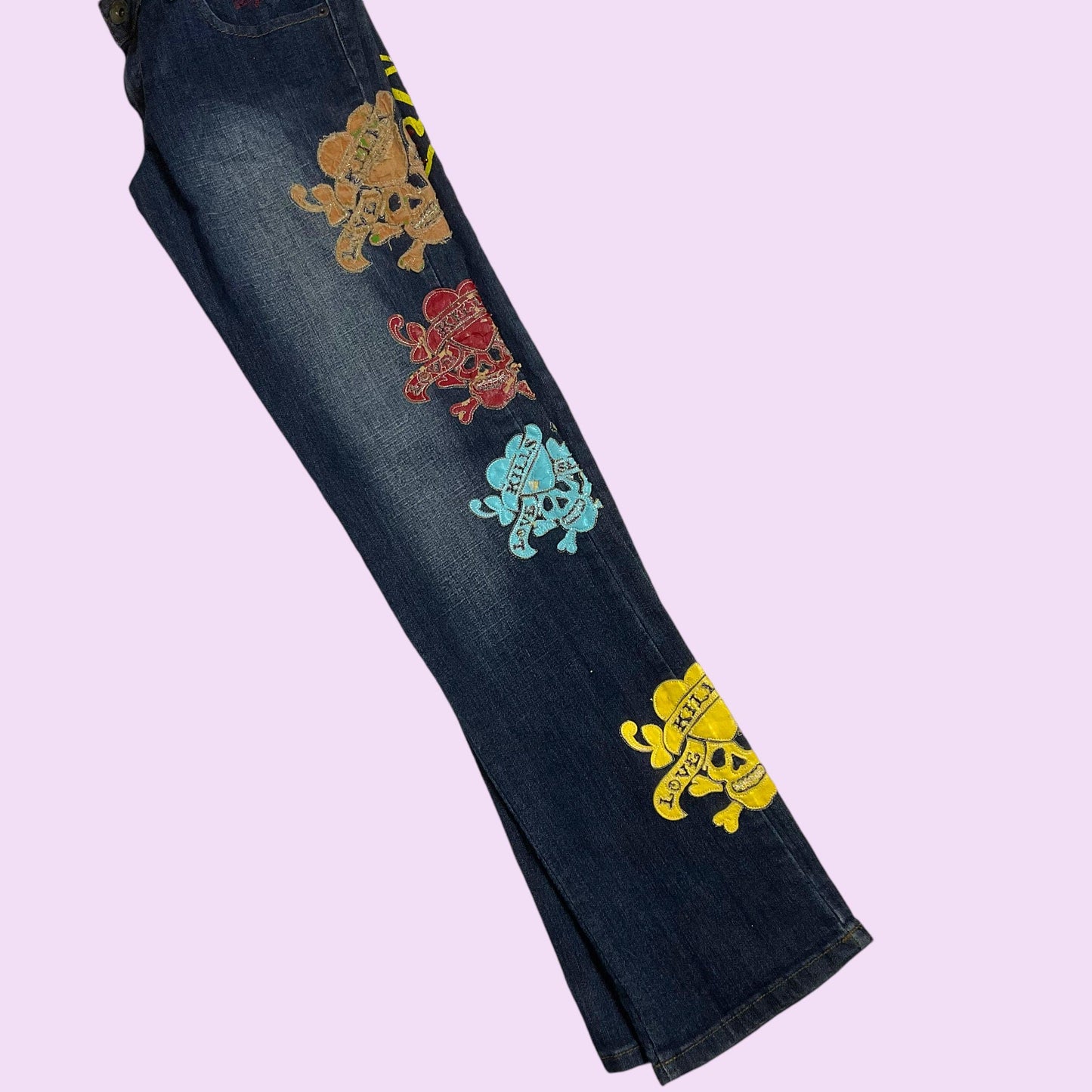 Vintage Y2K Graphic Ed Hardy Denim Jeans