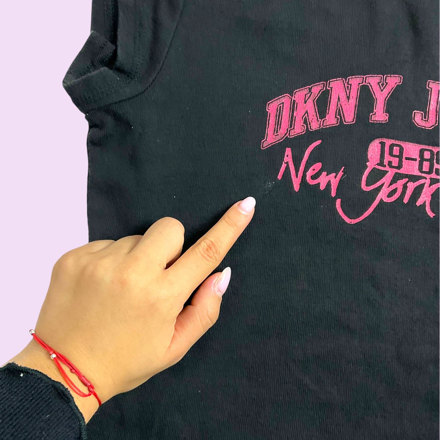 Vintage Y2K DKNY Graphic Top