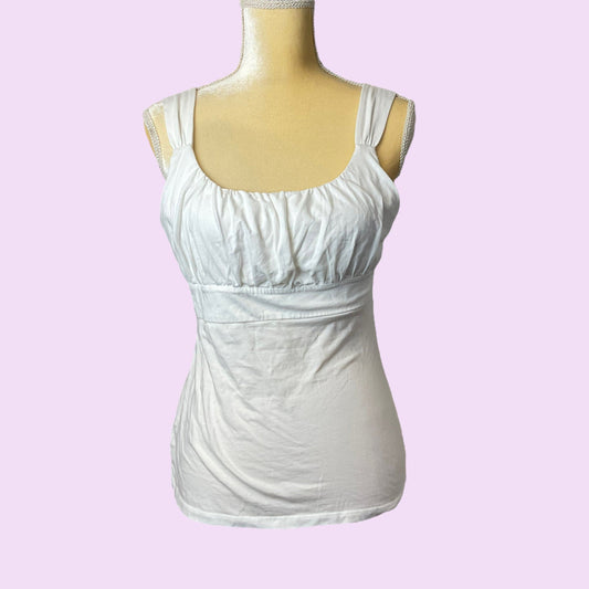 Vintage Y2K Milkmaid Tank Top