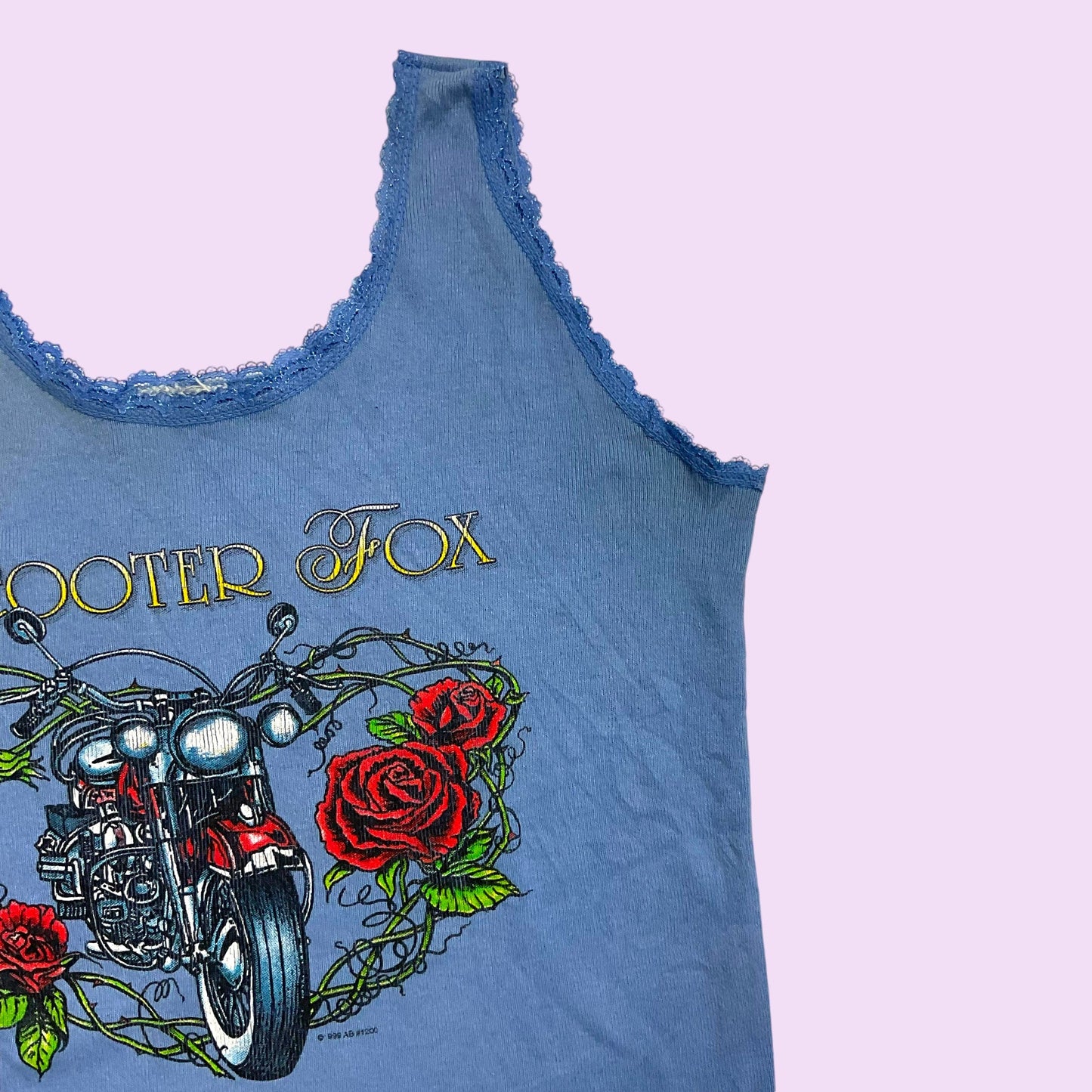 Vintage 90s Biker Graphic Tank Top