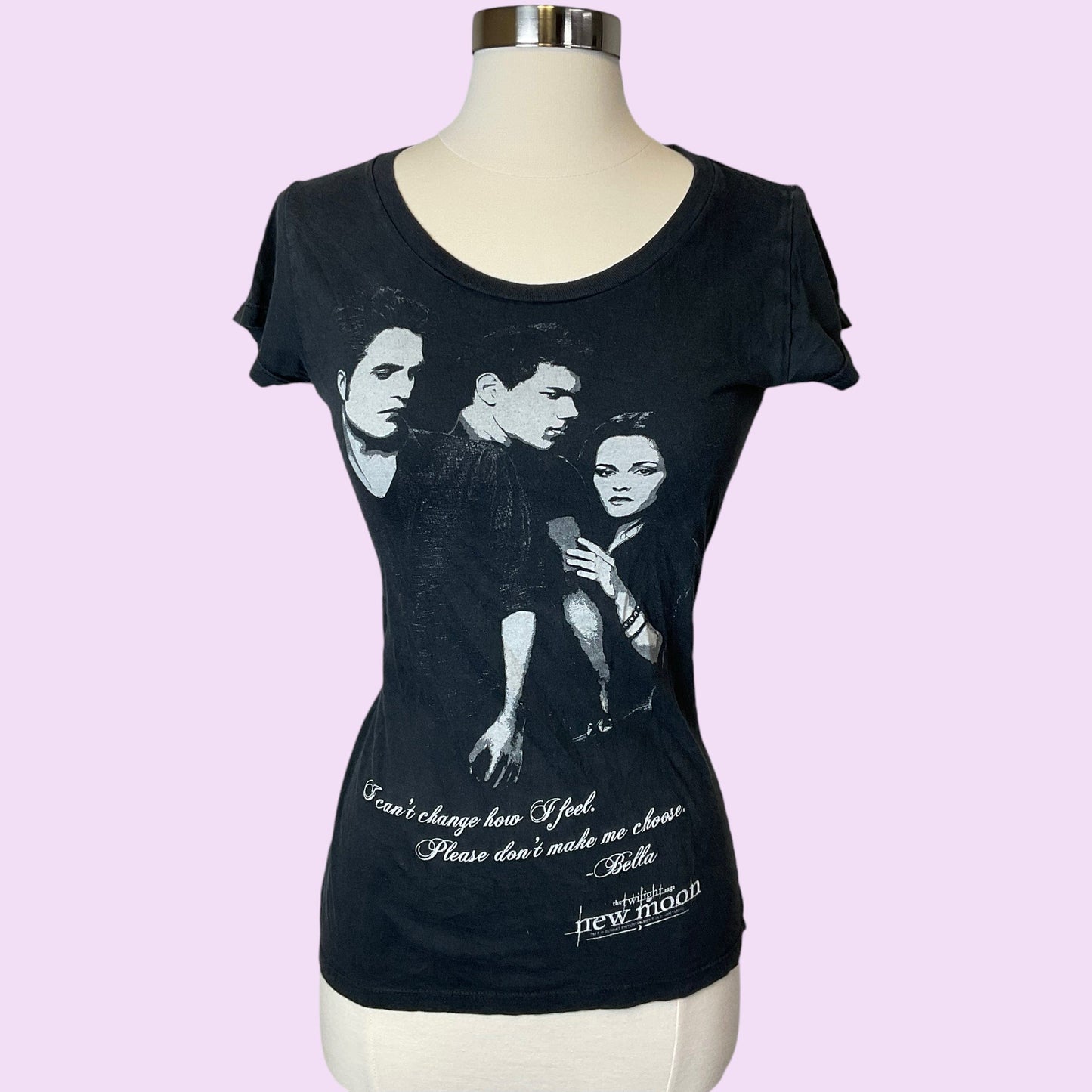 Y2K Graphic Twilight New Moon Top