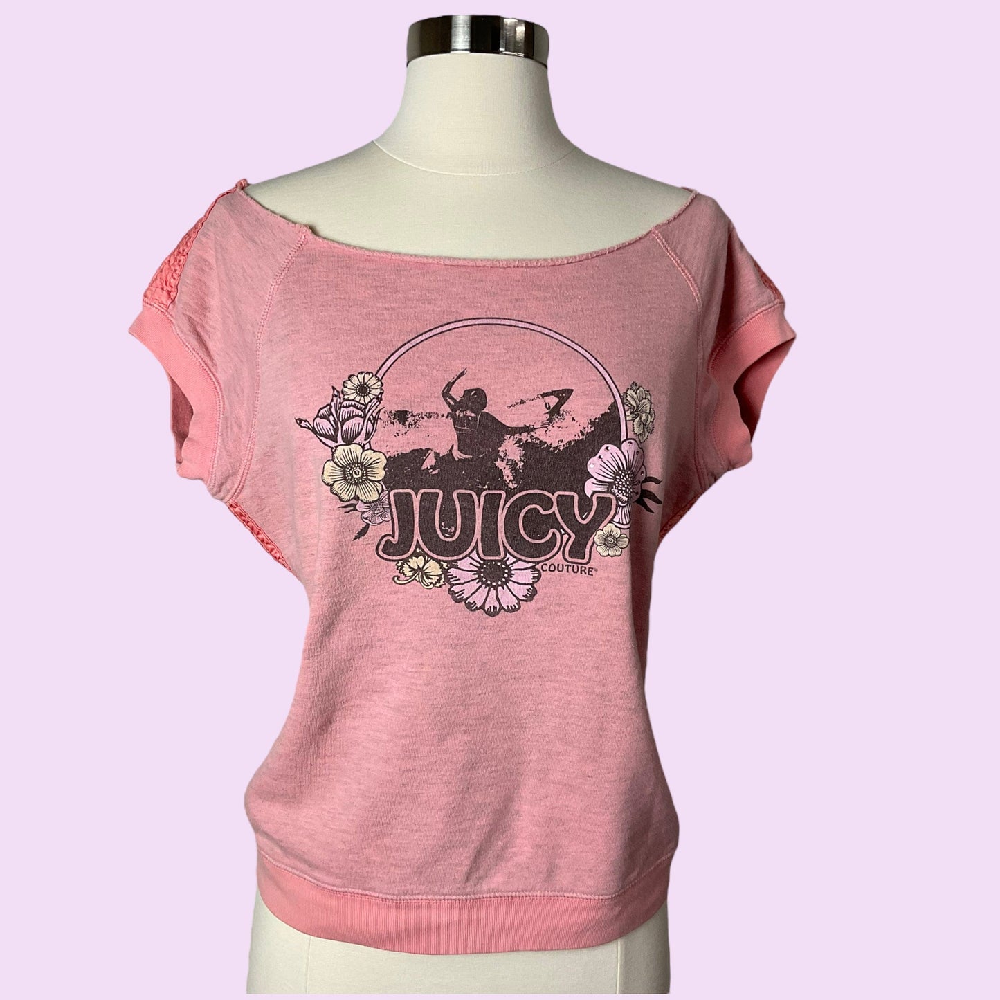 Vintage Y2K Juicy Couture Graphic Top