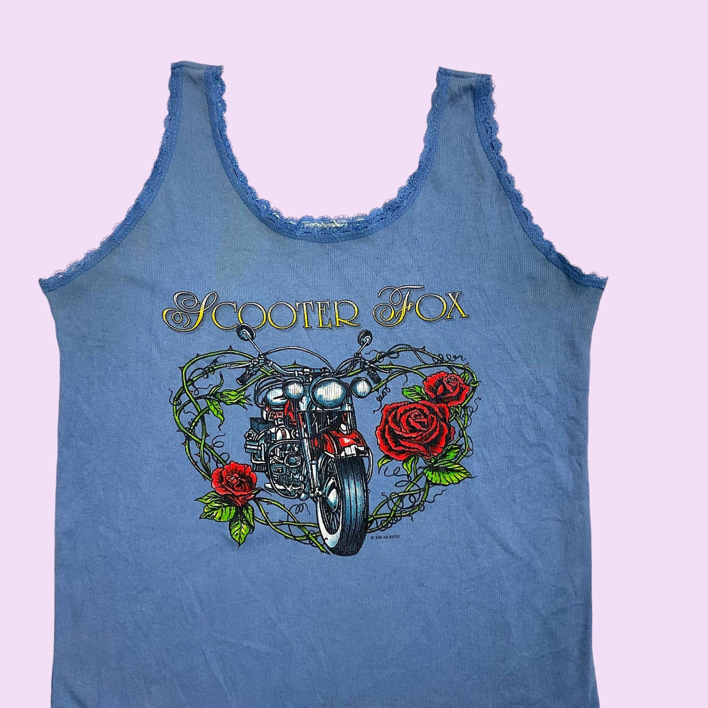 Vintage 90s Biker Graphic Tank Top