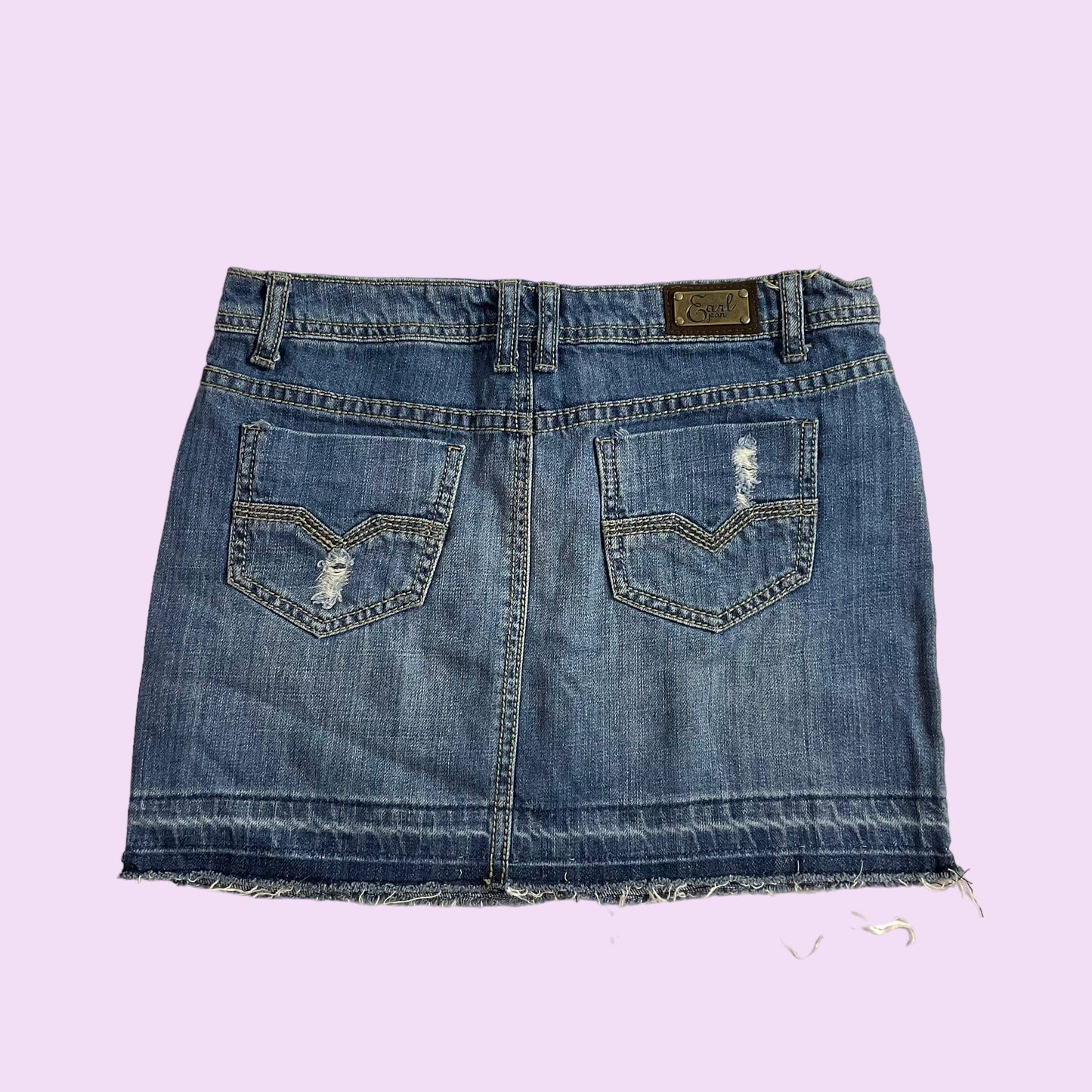 Vintage Y2K Denim Mini Skirt