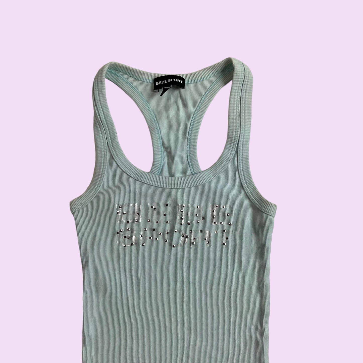 Vintage 90s Studded Bebe Sport Tank Top