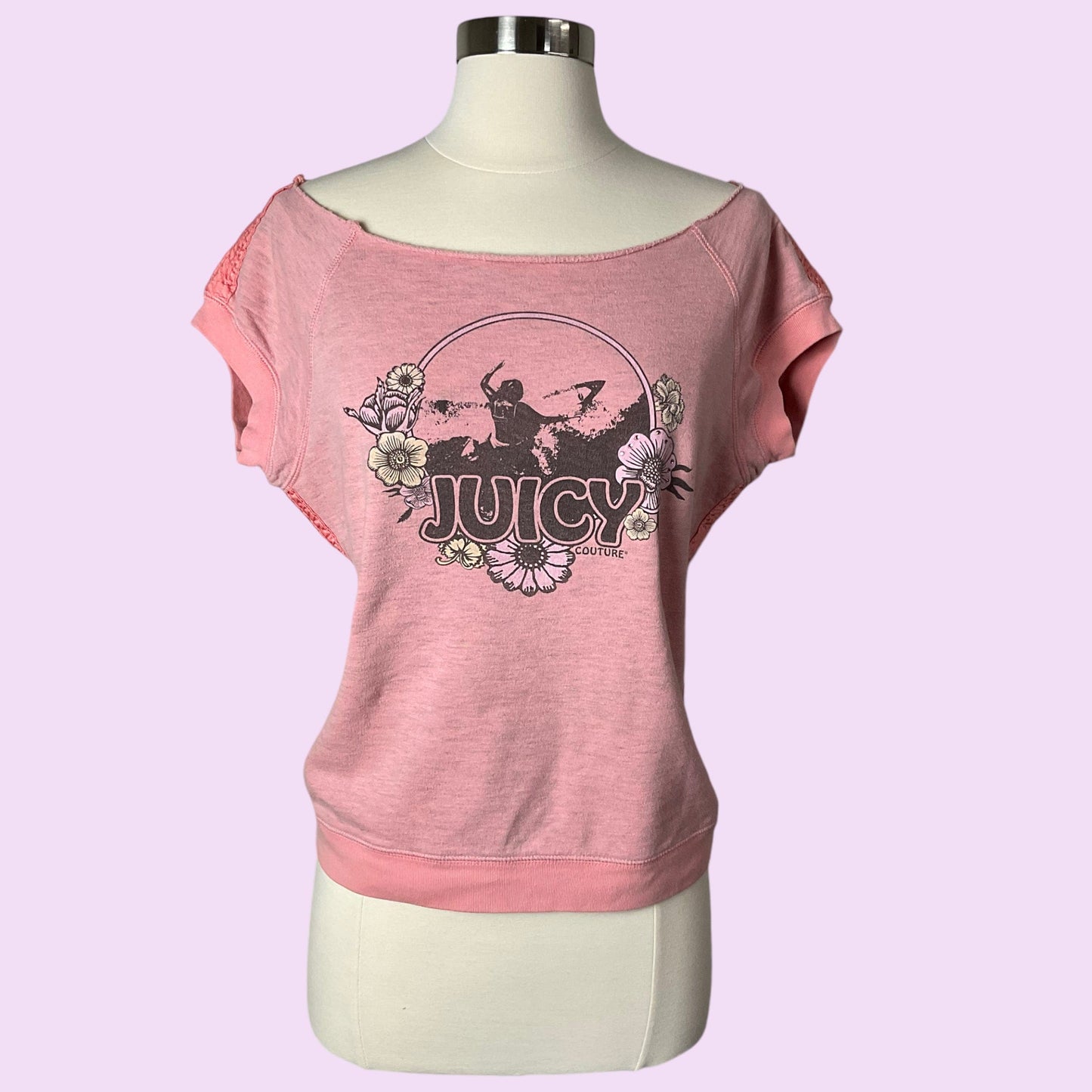 Vintage Y2K Juicy Couture Graphic Top