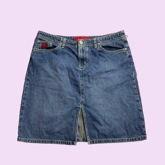 Vintage Y2K Bongo Midi Denim Skirt