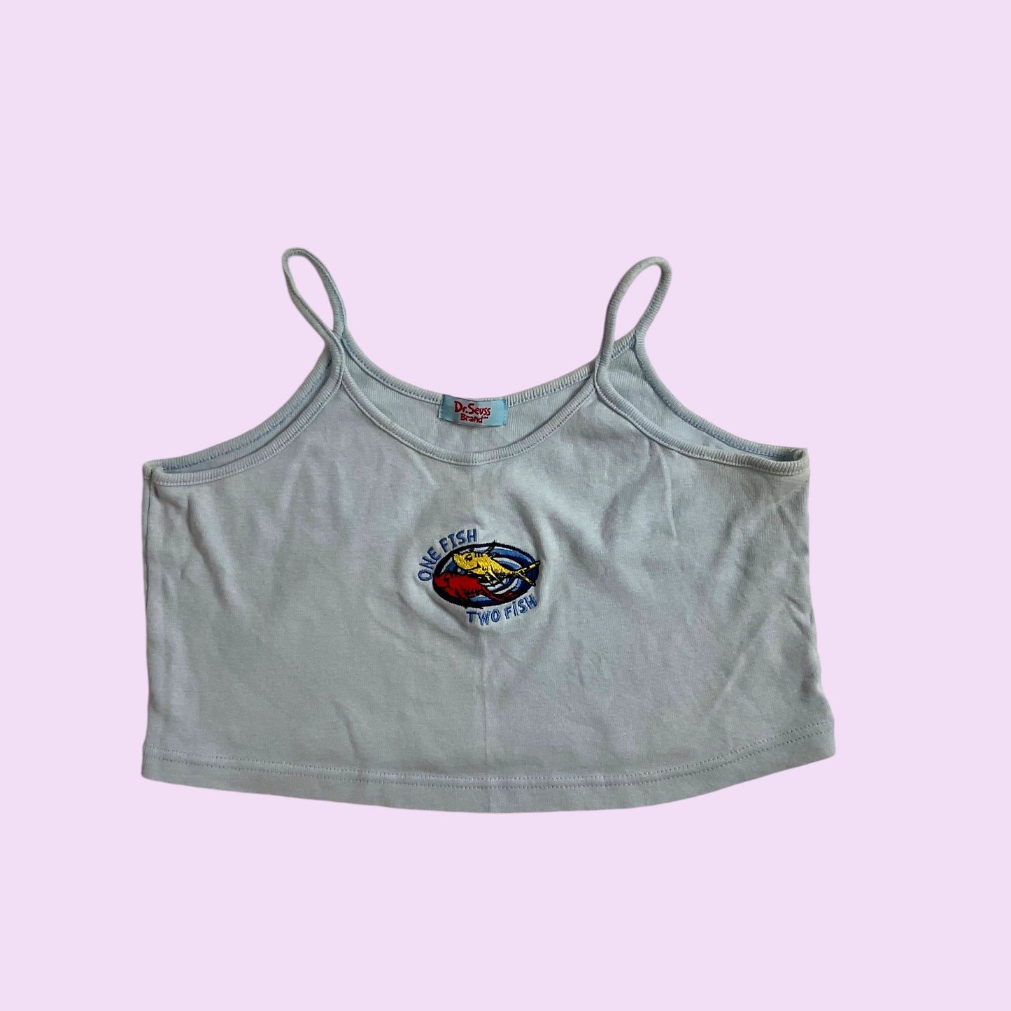 Vintage Y2K Embroidered Dr. Seuss Cami Top