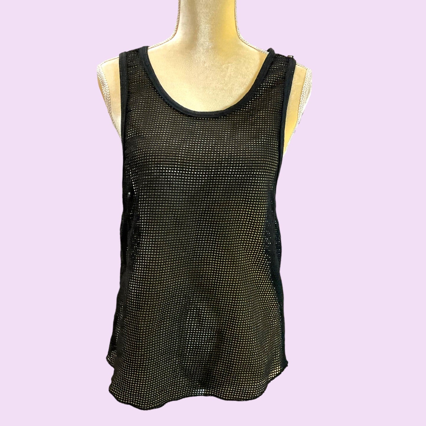 Y2K Mesh Netting Tank Top