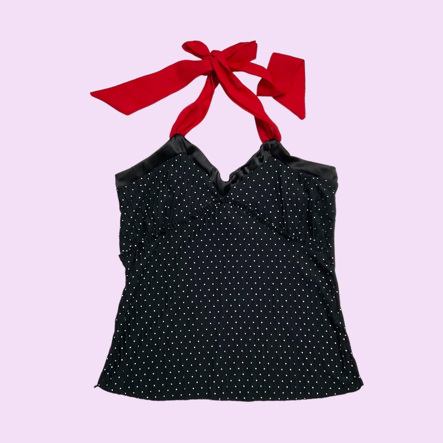 Vintage 90s Polka Dot Halter Top