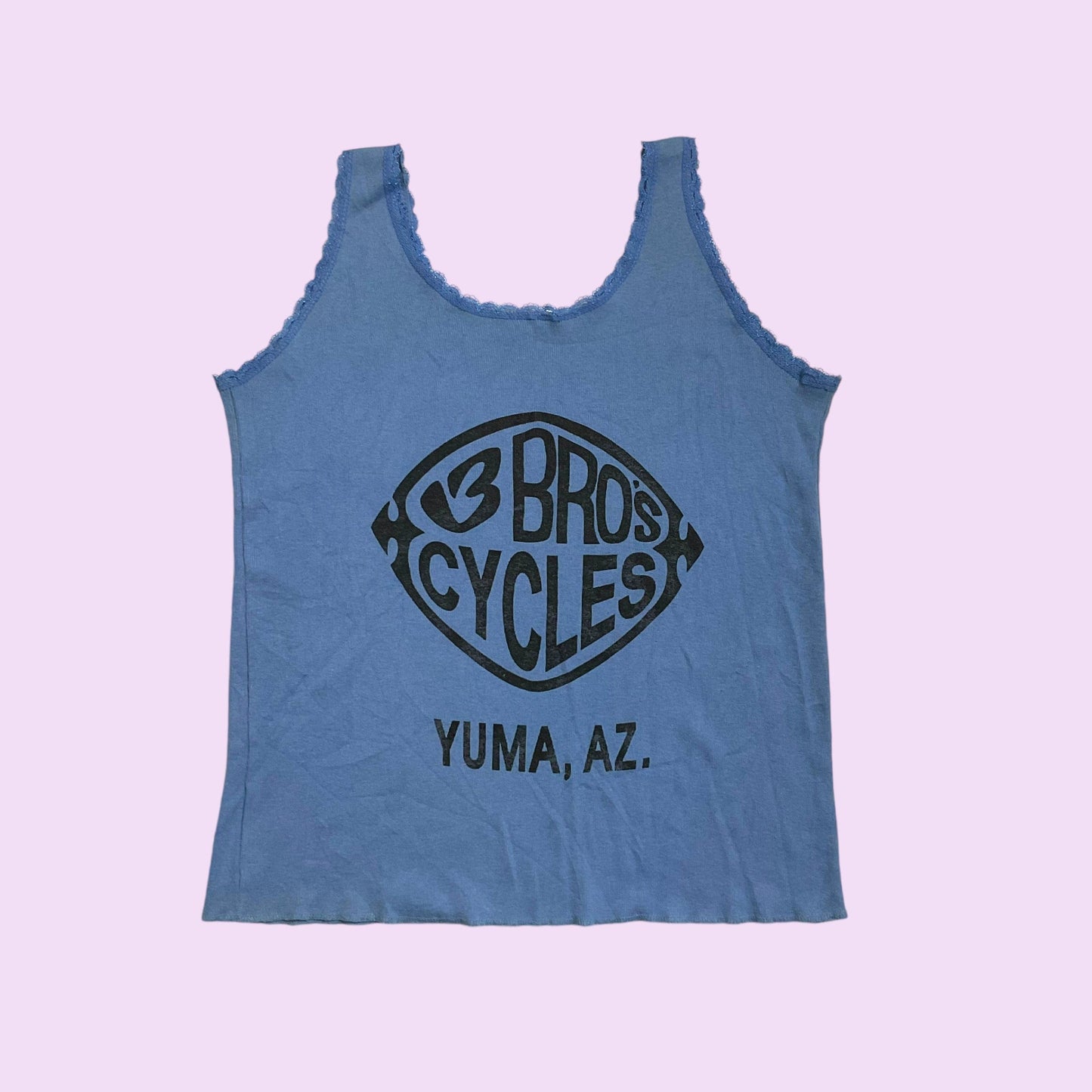 Vintage 90s Biker Graphic Tank Top