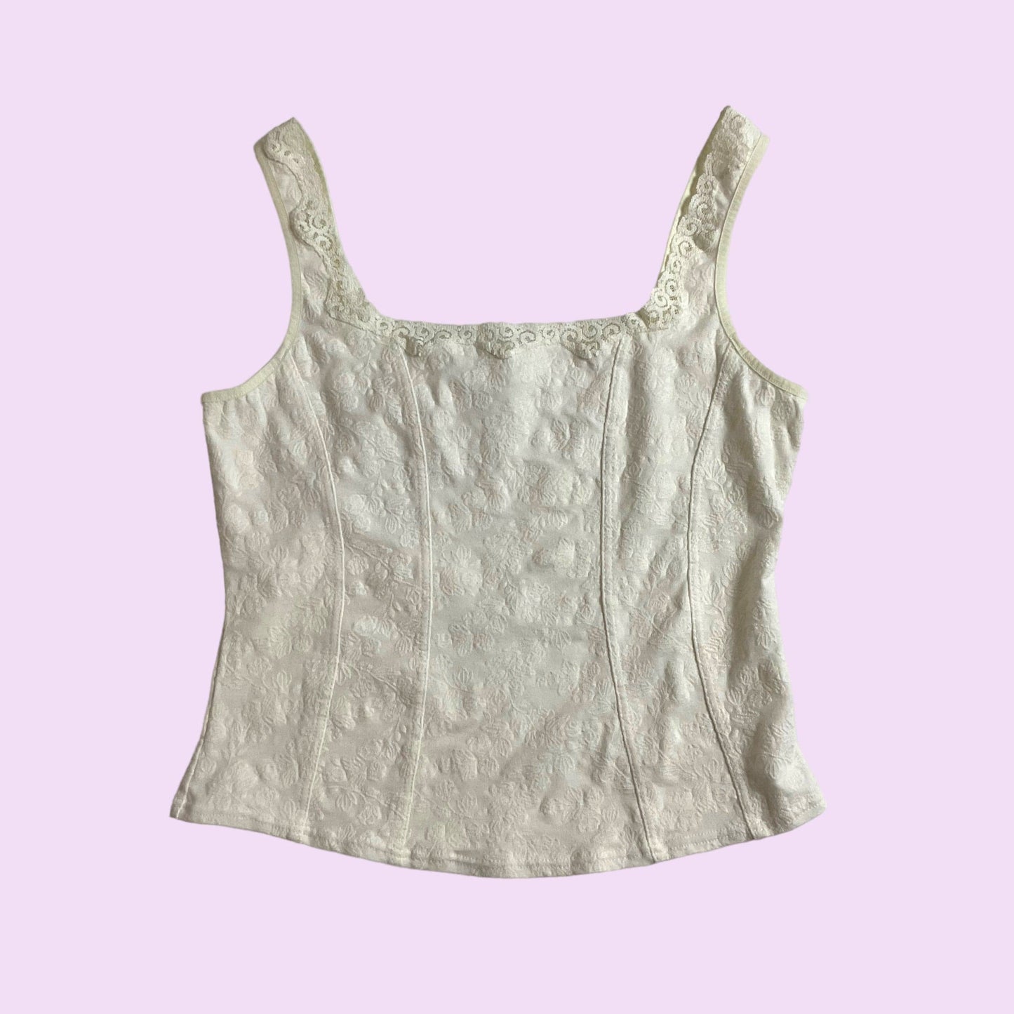 Vintage 90s Corset Like Top