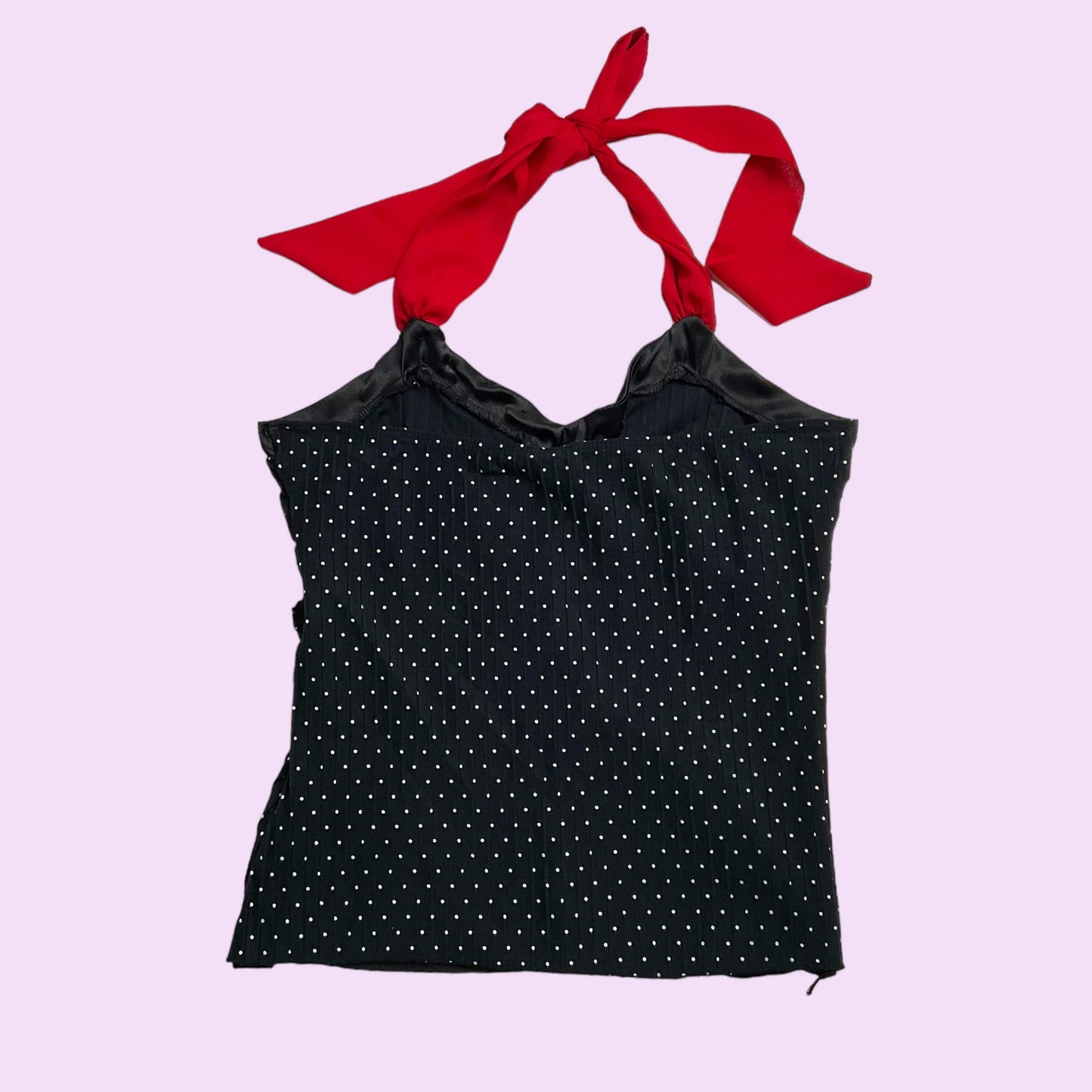 Vintage 90s Polka Dot Halter Top