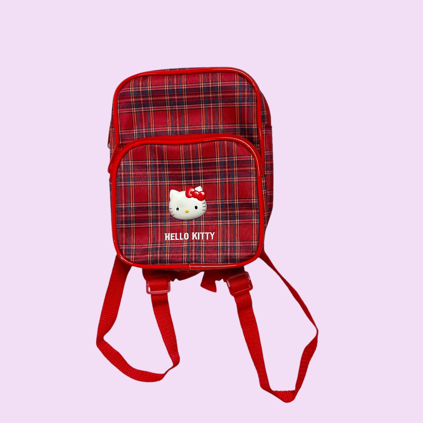 Sanrio Hello Kitty Plaid Mini Backpack