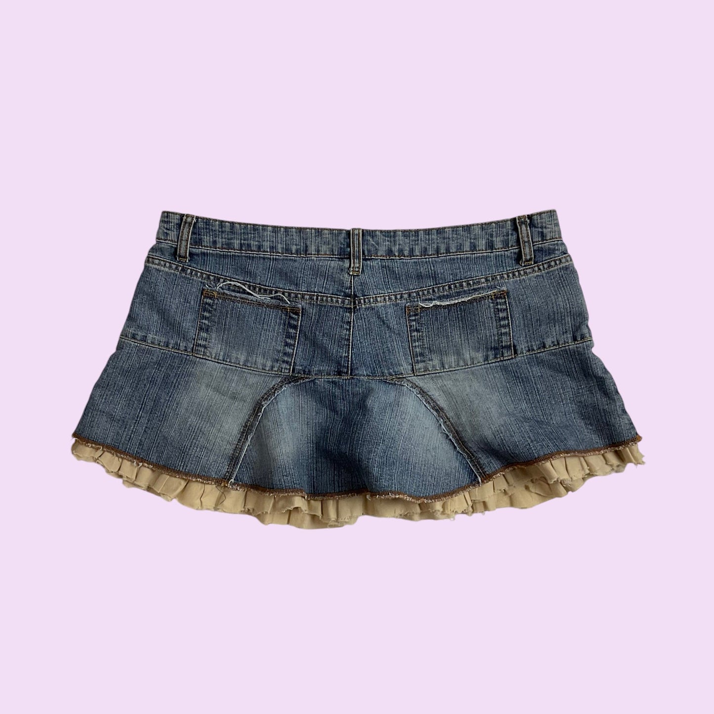 Vintage Y2K Jordache Denim Mini Skirt