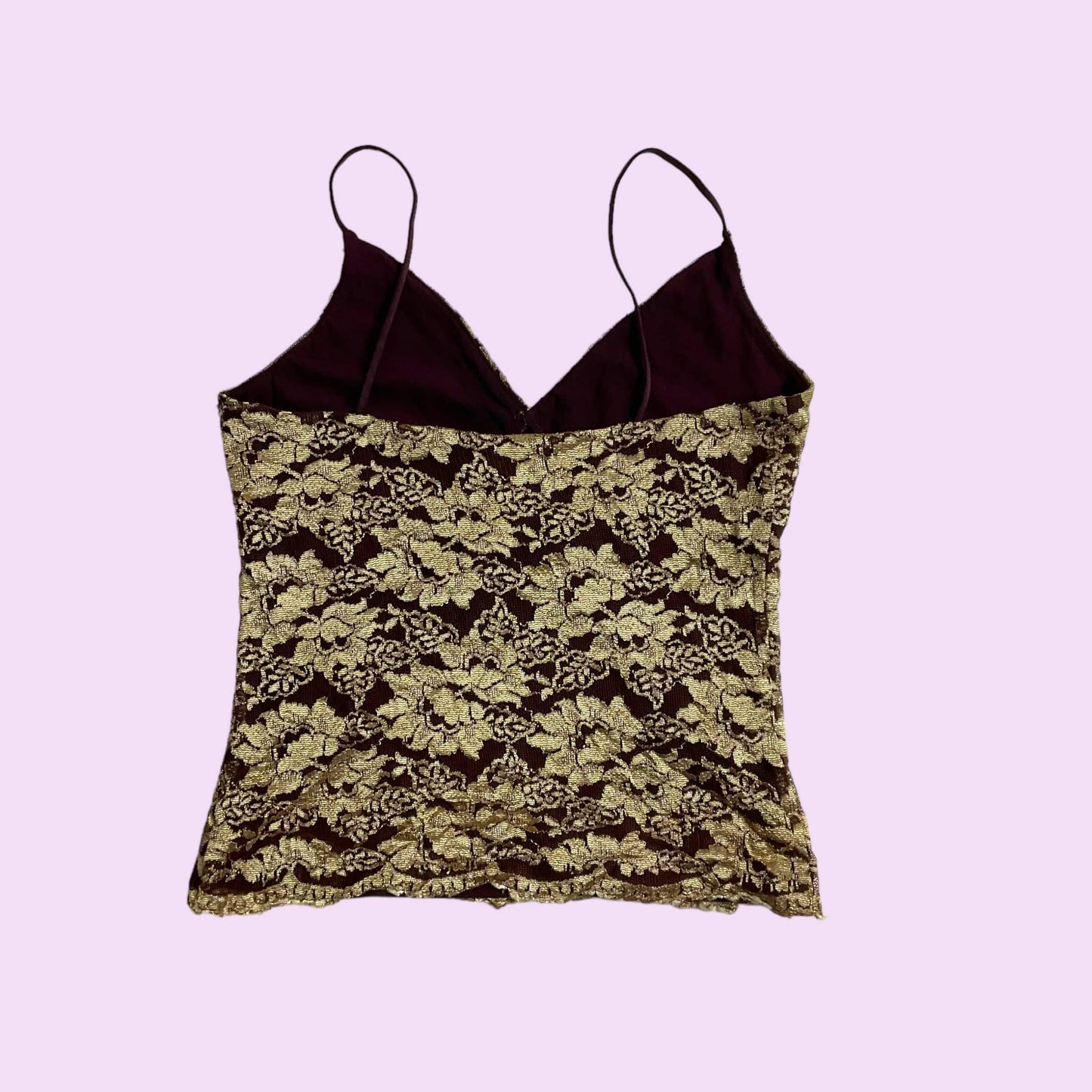 Vintage Y2K Lace Express Cami Top